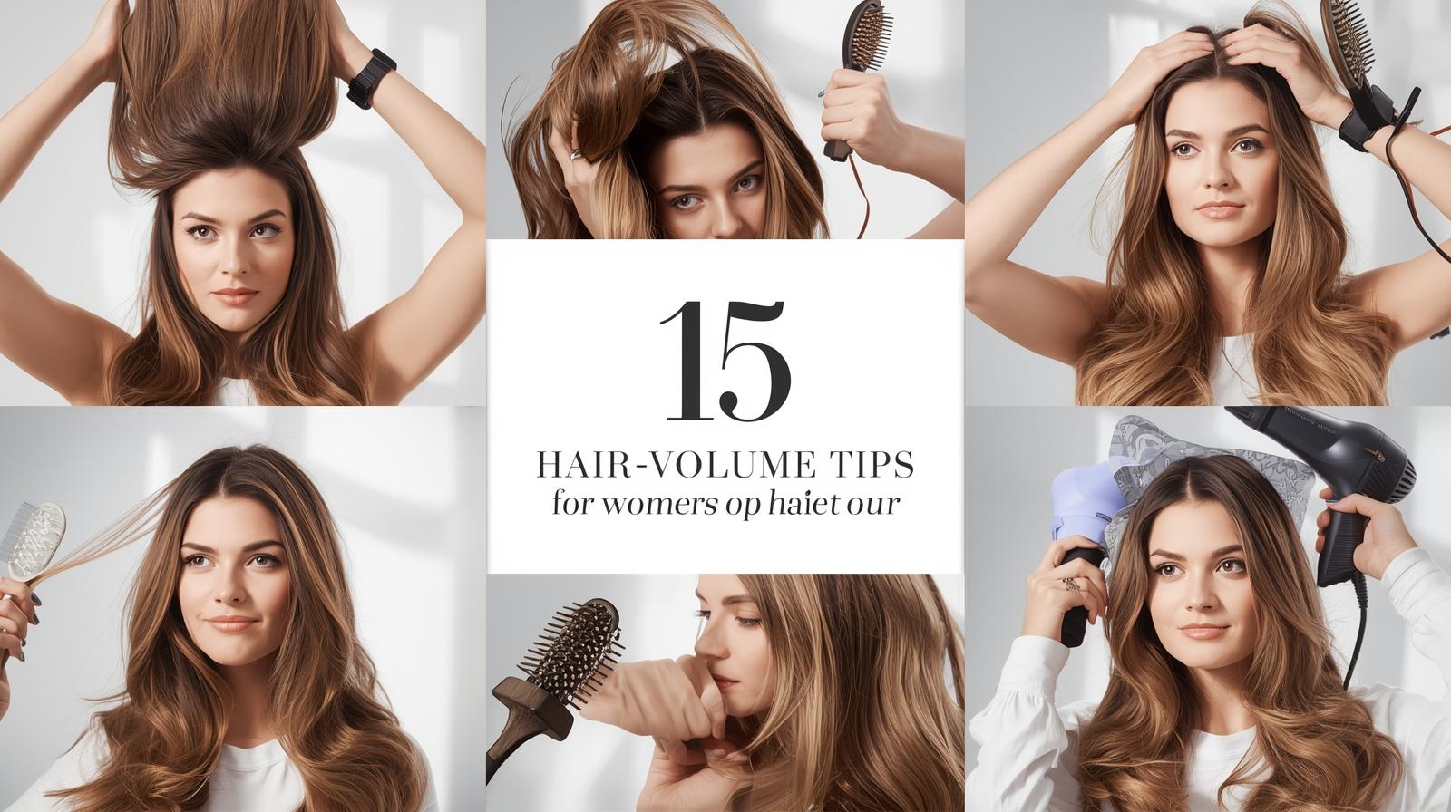 15 Proven Tips to Add Volume to Thin Hair