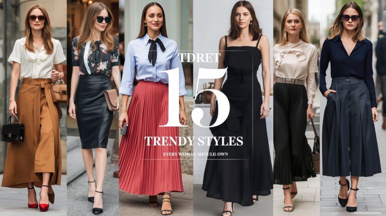 15 Trendy Skirt Styles Every Woman Should Own