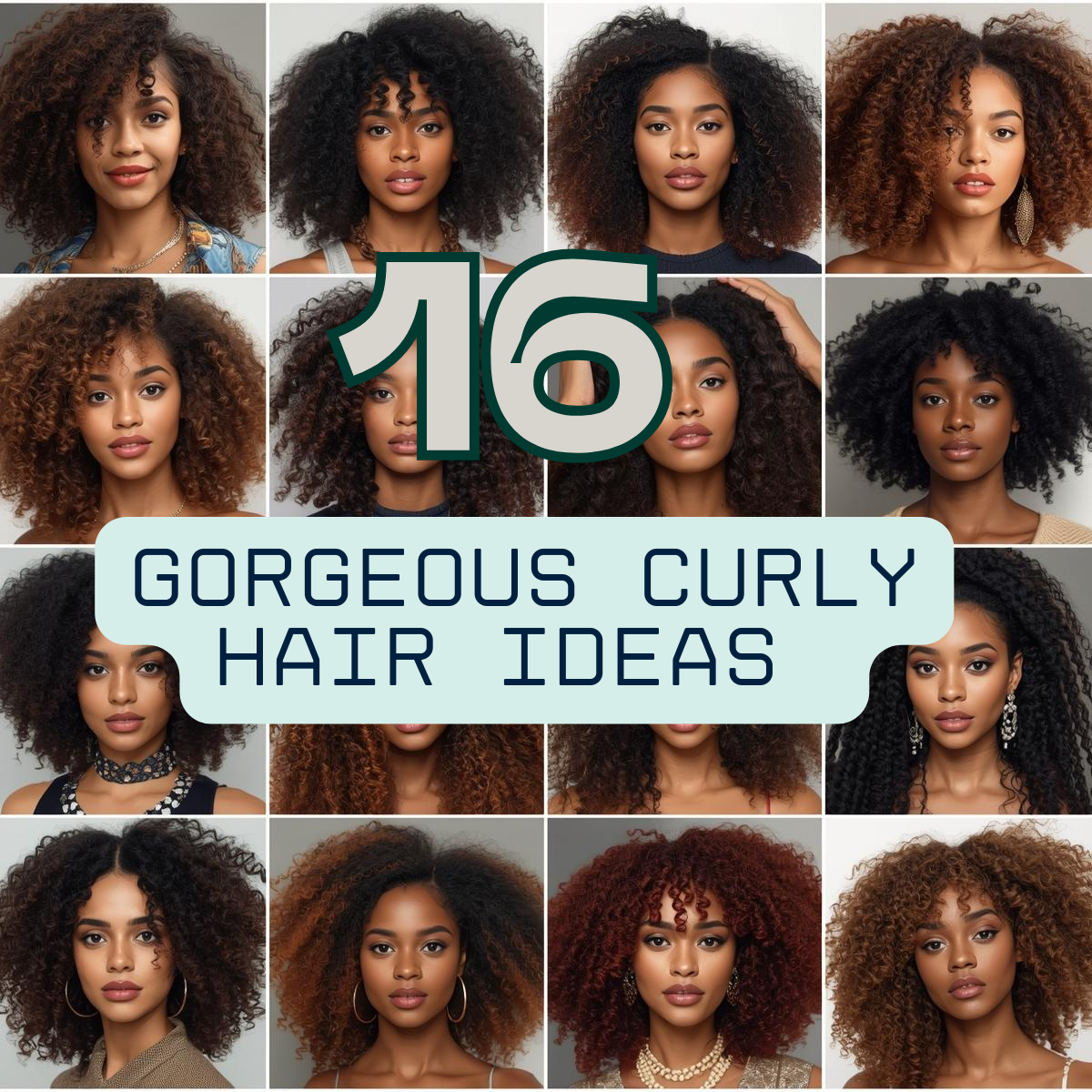 16 Gorgeous Curly Hair Ideas