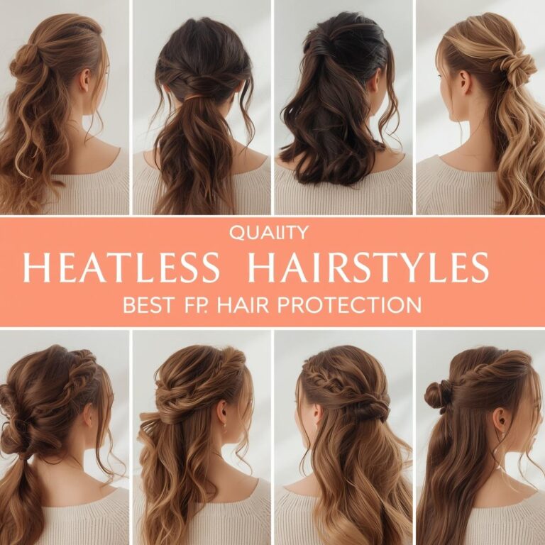 8 Heatless Hairstyles to Protect Your Hair