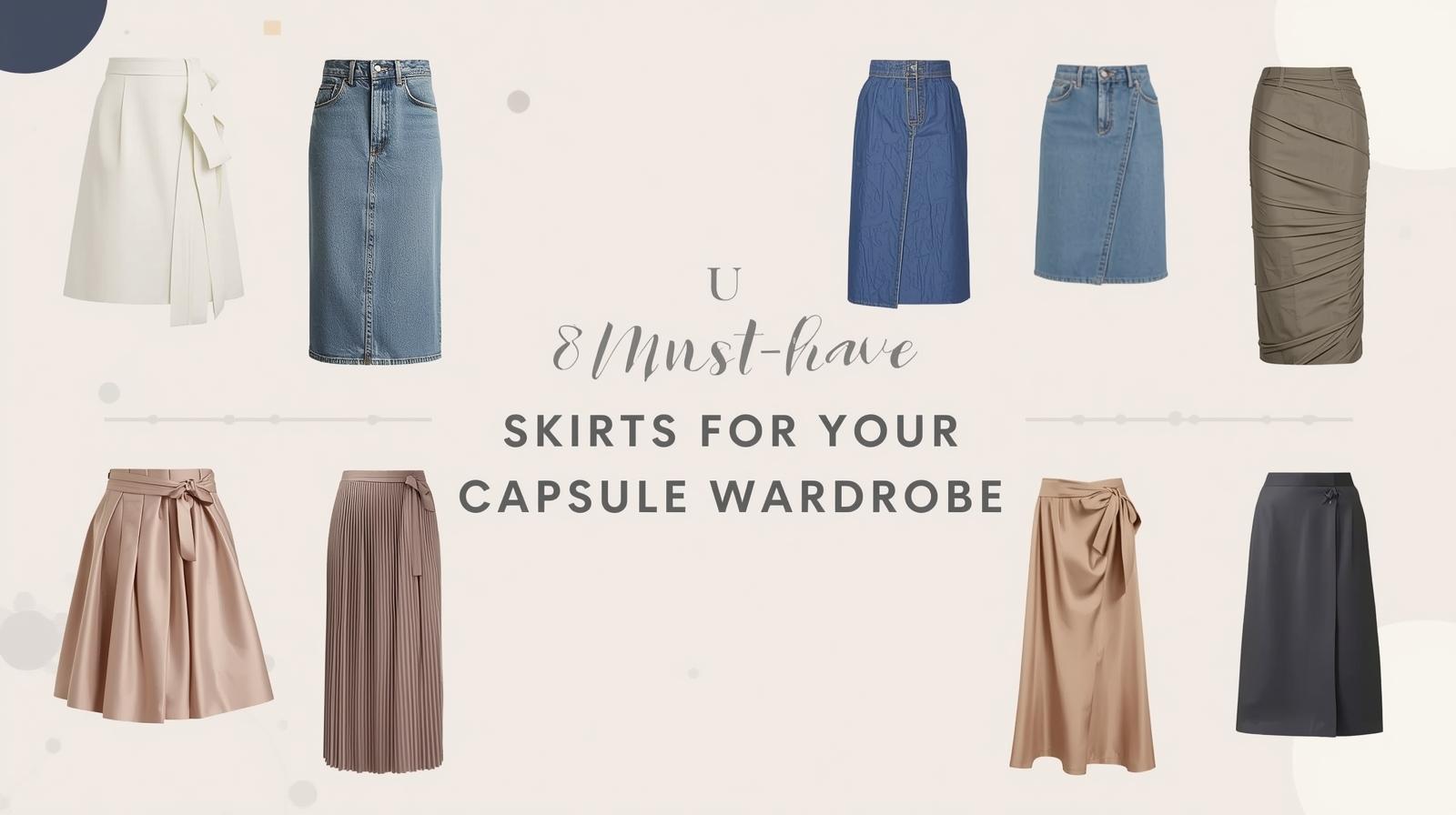 8 Must-Have Skirts for Your Capsule Wardrobe