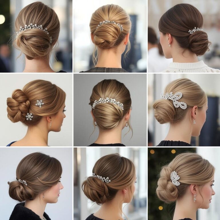 9 Chic Bun Styles for Work and Parties