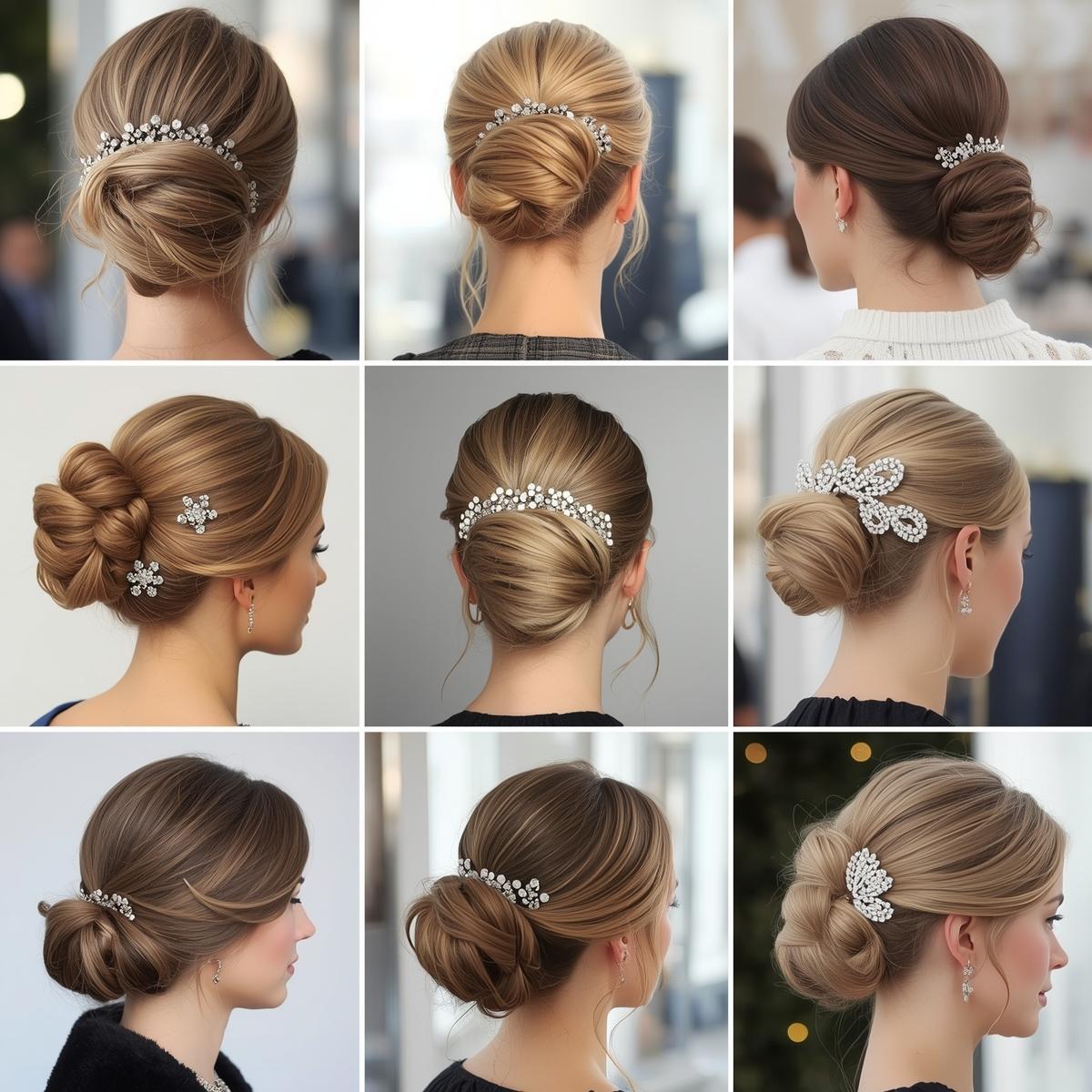 9 Chic Bun Styles for Work and Parties