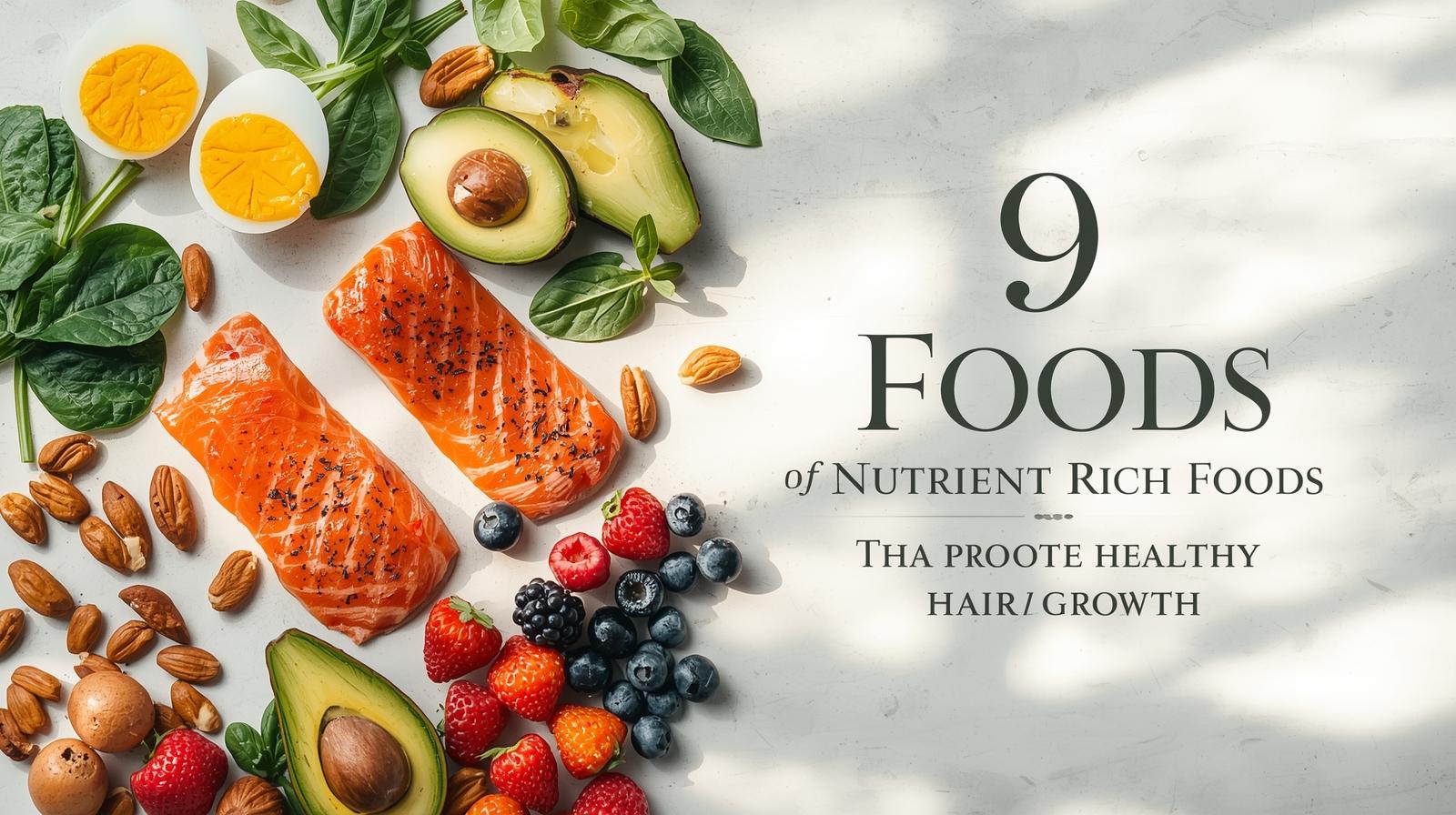 9 Foods That Help Improve Thin Hair Health