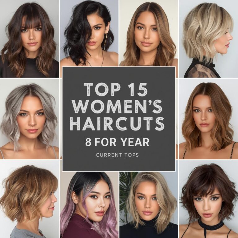 Top 15 Women’s Haircuts to Try This Year