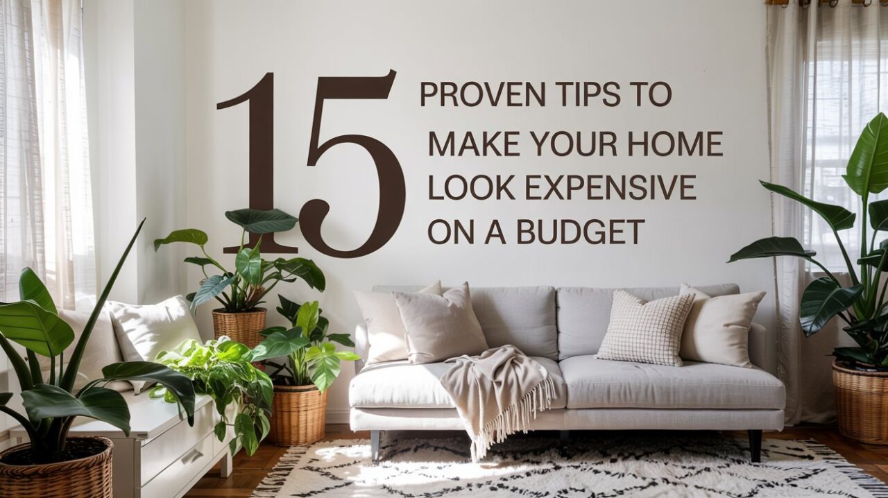 15 Proven Tips to Make Your Home Look Expensive on a Budget