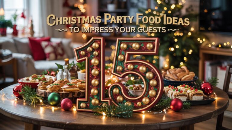 15 Christmas Party Food Ideas to Impress Your Guests