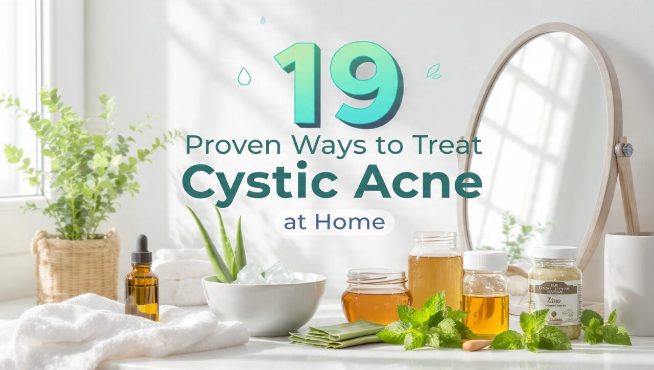 19 Proven Ways to Treat Cystic Acne at Home