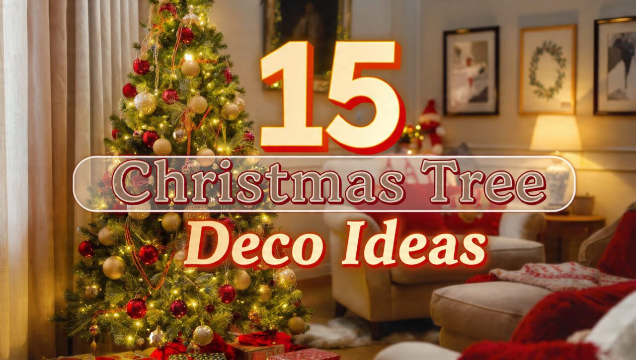 15 Christmas Tree Decor Ideas to create a festive, stylish.