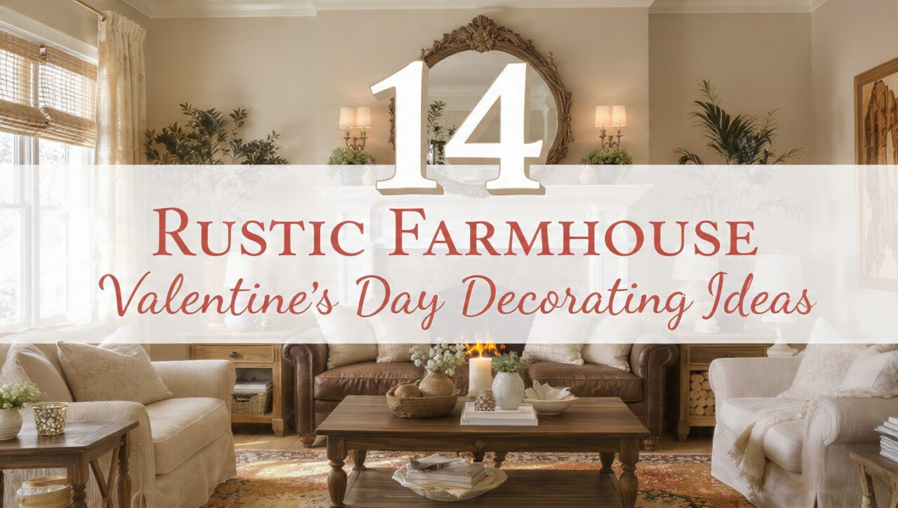 14 Rustic Farmhouse Valentine&rsquo;s Day Decorating Ideas