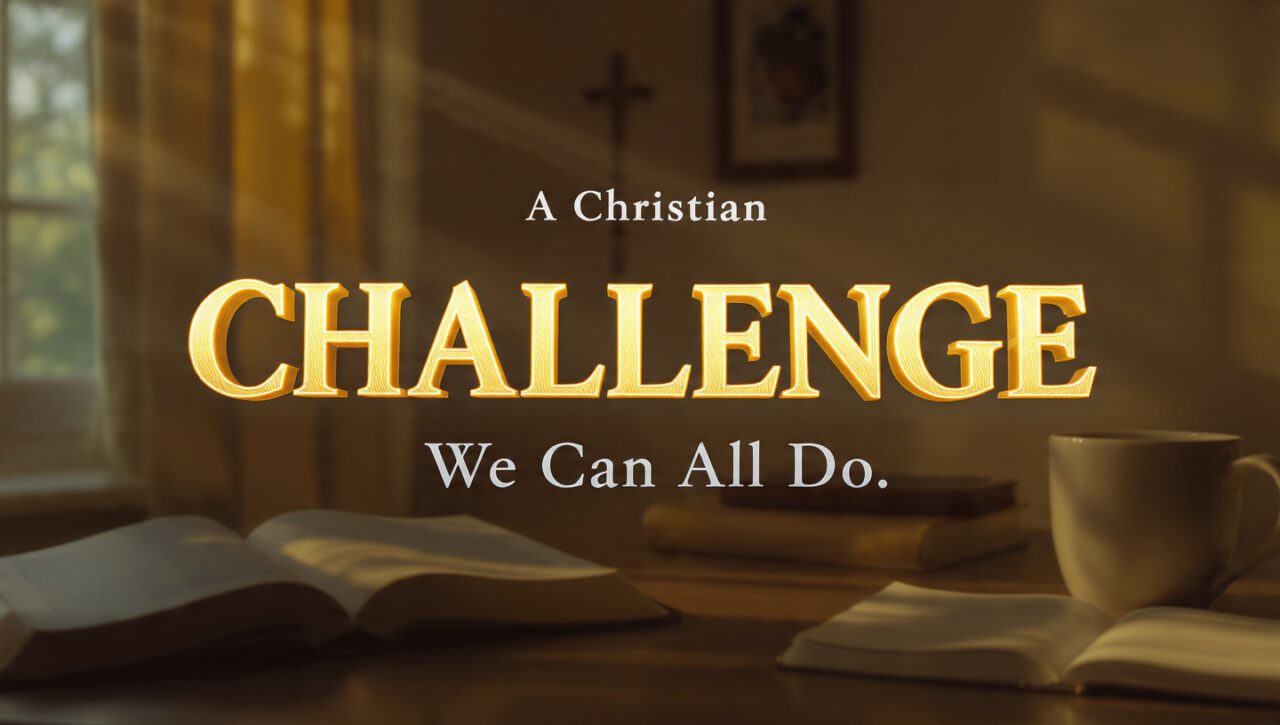 A Christian Challenge We Can All Do