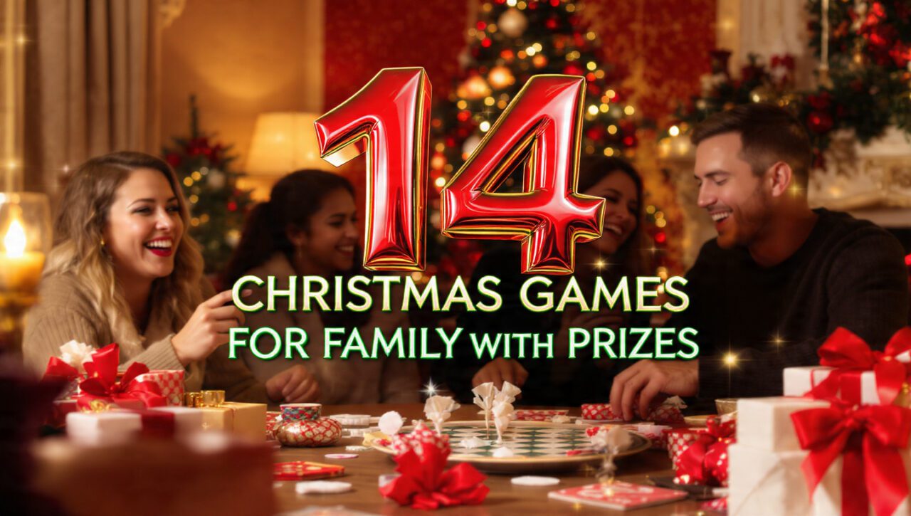 14 Christmas Games for Family with Prizes