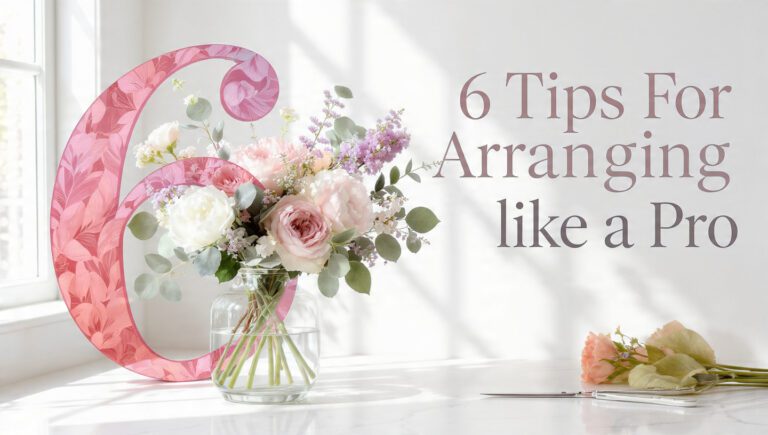 6 Tips For Arranging Flowers like a Pro