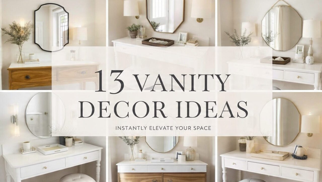 13 Vanity Decor Ideas That Instantly Elevate Your Space