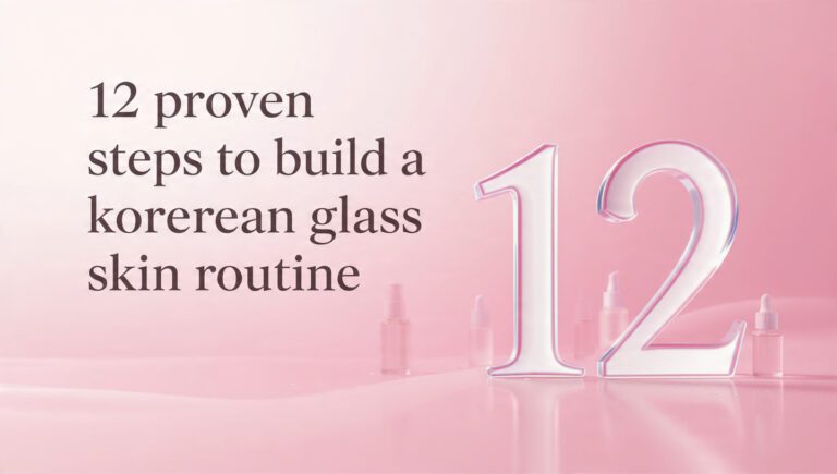 12 Proven Steps to Build a Korean Glass Skin Routine