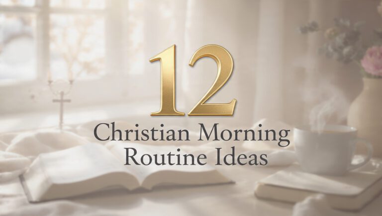 12 Christian Morning Routine Ideas