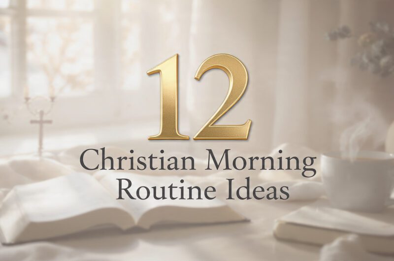 12 Christian Morning Routine Ideas