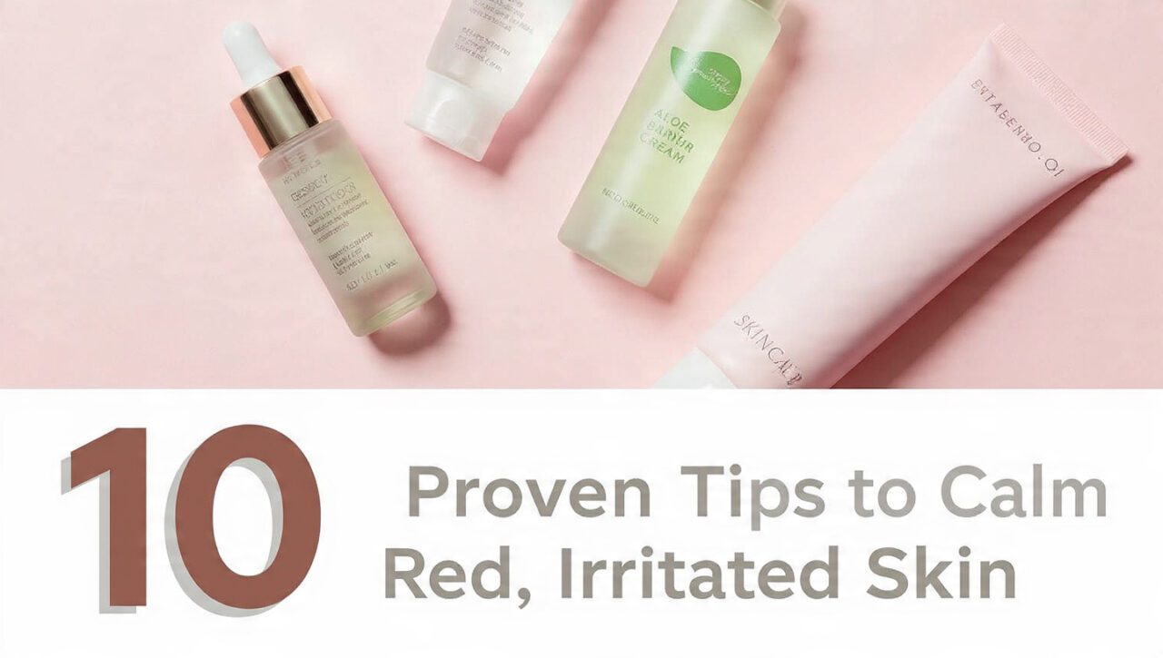 10 Proven Tips to Calm Red, Irritated Skin