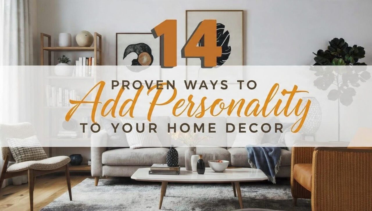 14 Proven Ways to Add Personality to Your Home Decor