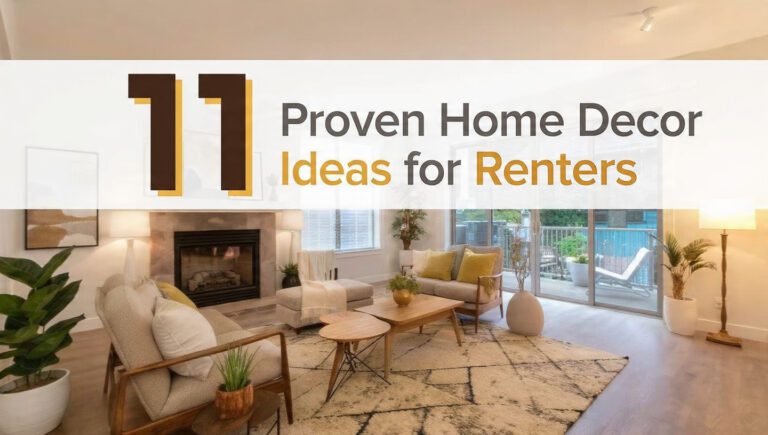 11 Proven Home Decor Ideas for Renters