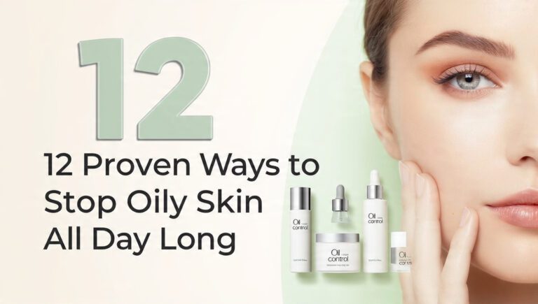 12 Proven Ways to Stop Oily Skin All Day Long