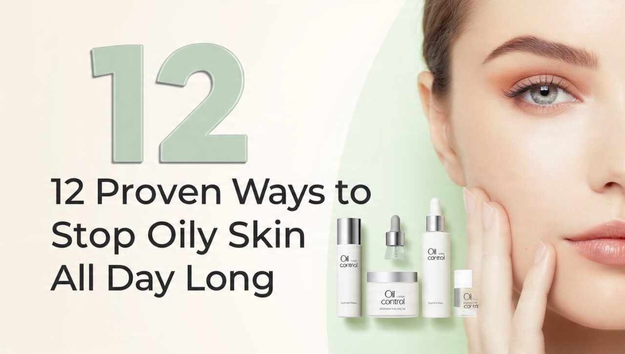 12 Proven Ways to Stop Oily Skin All Day Long