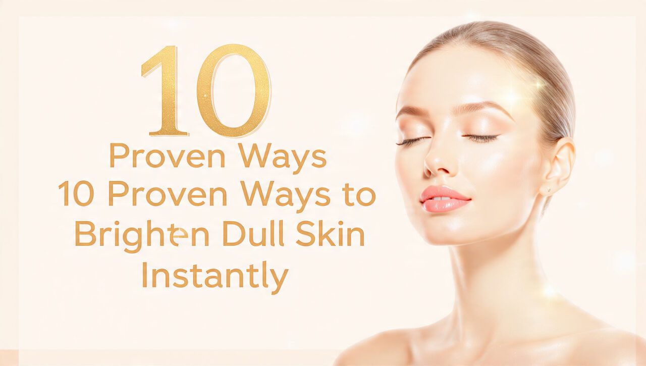 10 Proven Ways to Brighten Dull Skin Instantly