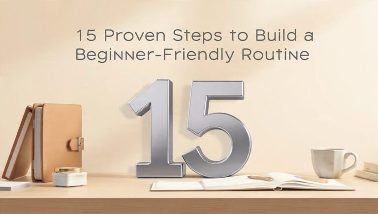 15 Proven Steps to Build a Beginner-Friendly Routine