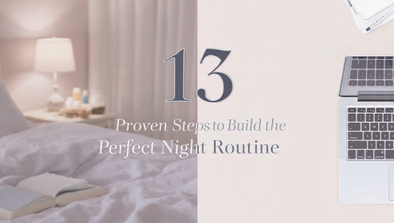 13 Proven Steps to Build the Perfect Night Routine