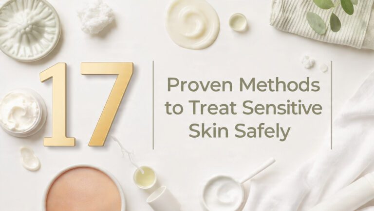17 Proven Methods to Treat Sensitive Skin Safely