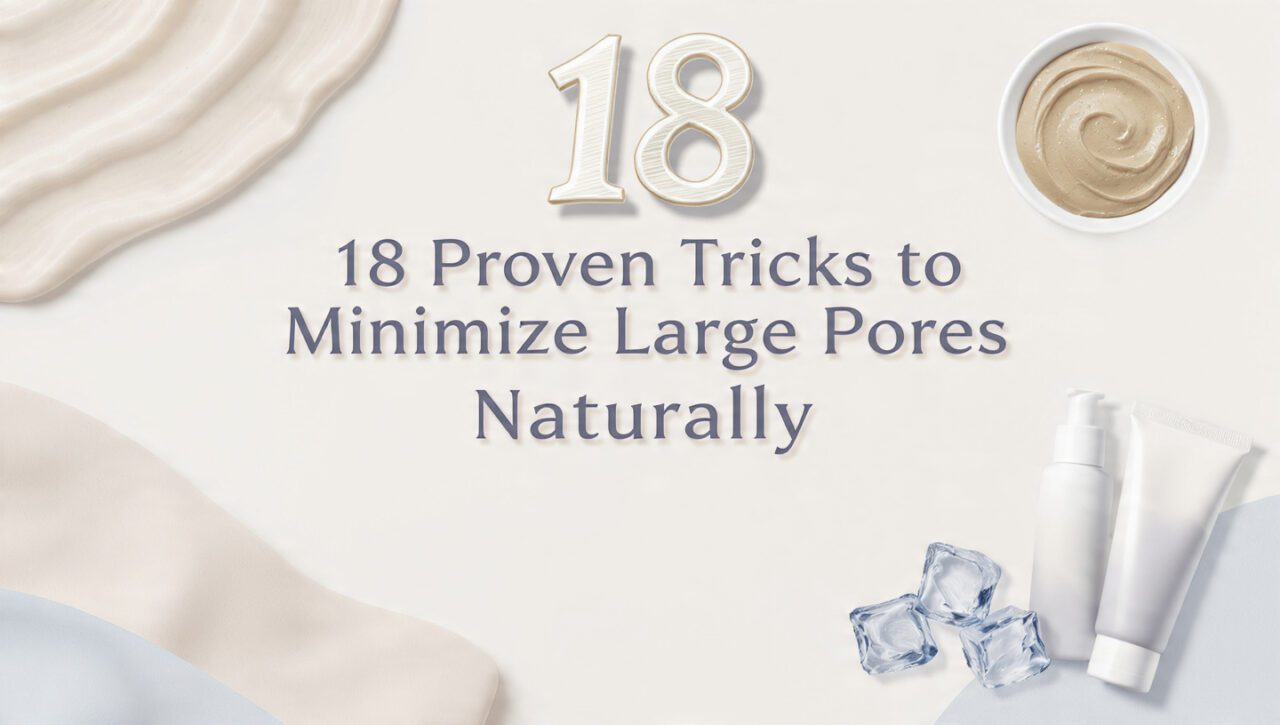 18 Proven Tricks to Minimize Large Pores Naturally