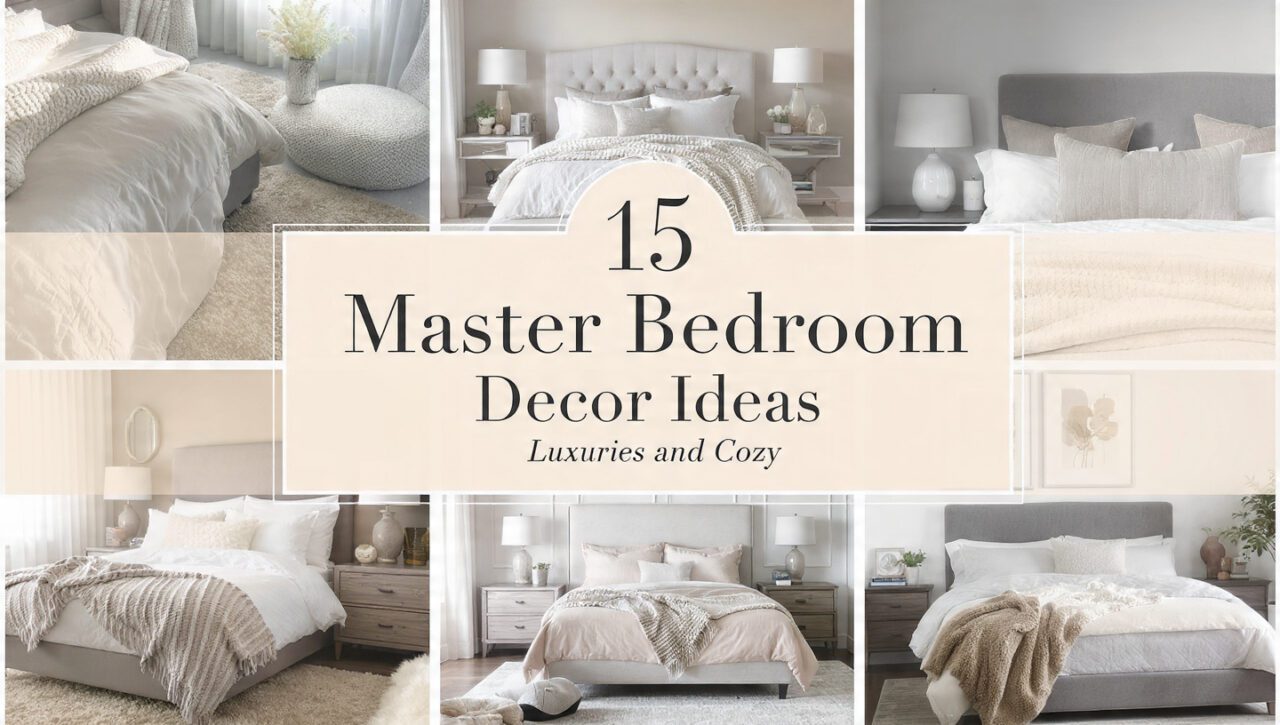 15 Master Bedroom Decor Ideas That Feel Luxurious and Cozy