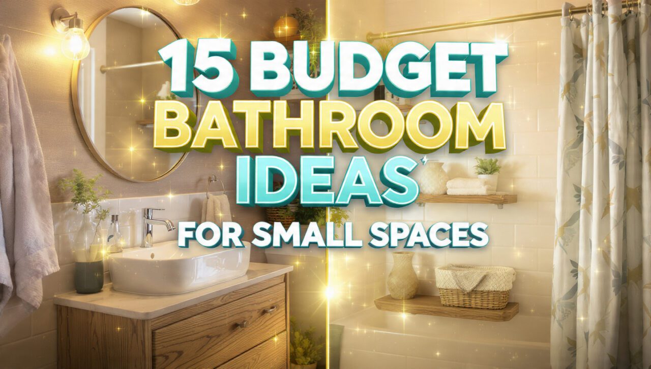 15 Budget Friendly Bathroom Decor Ideas for Small Home