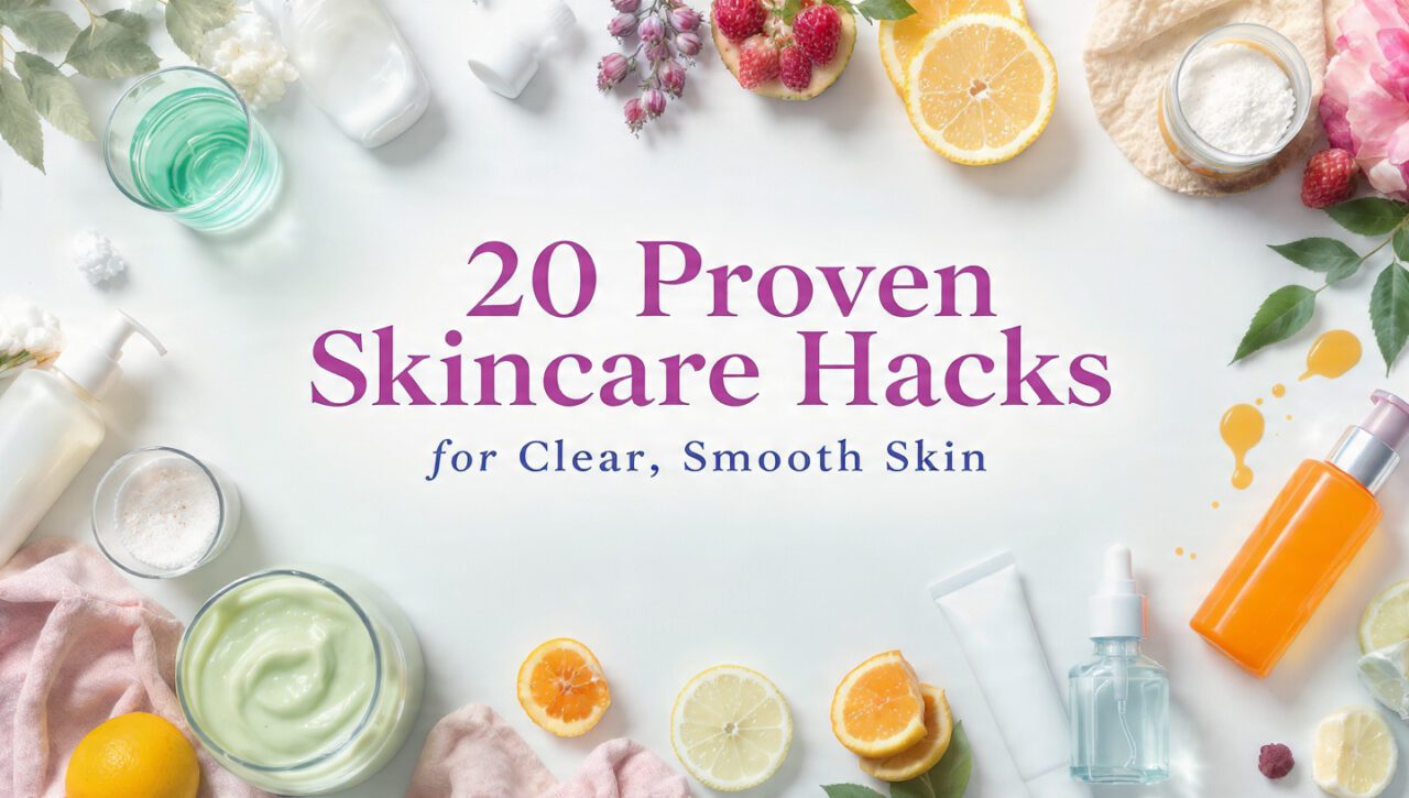 20 Proven Skincare Hacks for Clear, Smooth Skin
