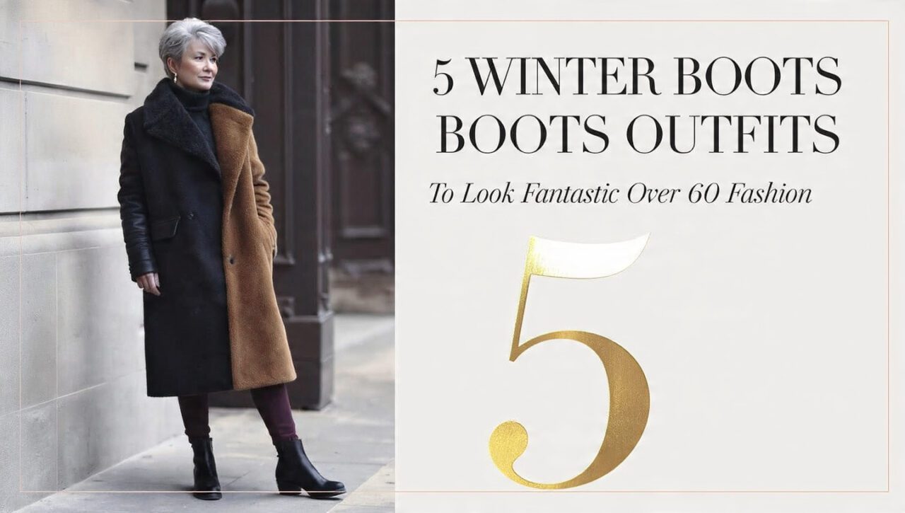 5 Winter Boots Outfits To Look Fantastic Over 60 Fashion