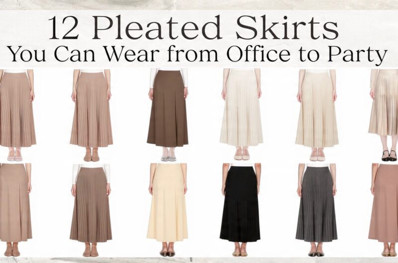 12 Pleated Skirts You Can Wear from Office to Party