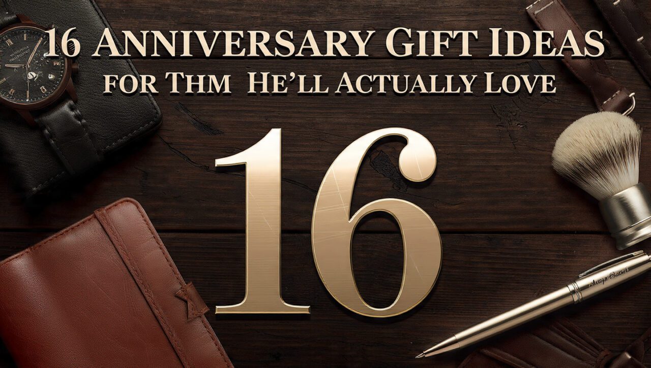 16 Anniversary Gift Ideas for Him That He'll Actually Love