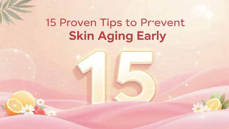 15 Proven Tips to Prevent Skin Aging Early