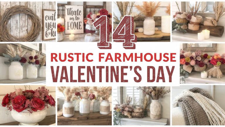 Rustic Farmhouse Valentine&rsquo;s Day Decorating Ideas