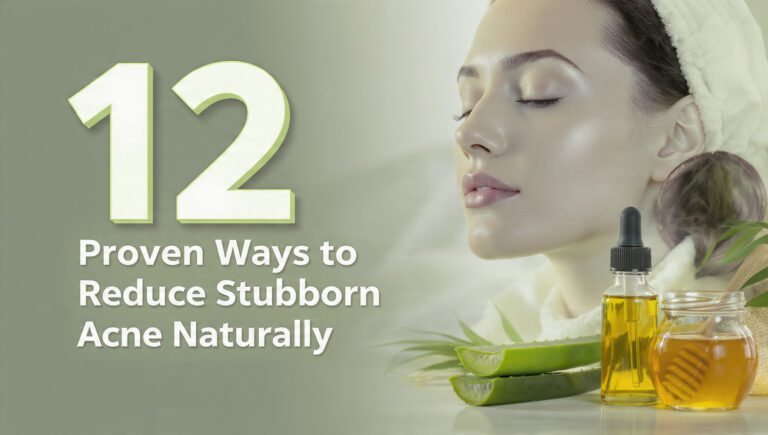 Reduce Stubborn Acne Naturally