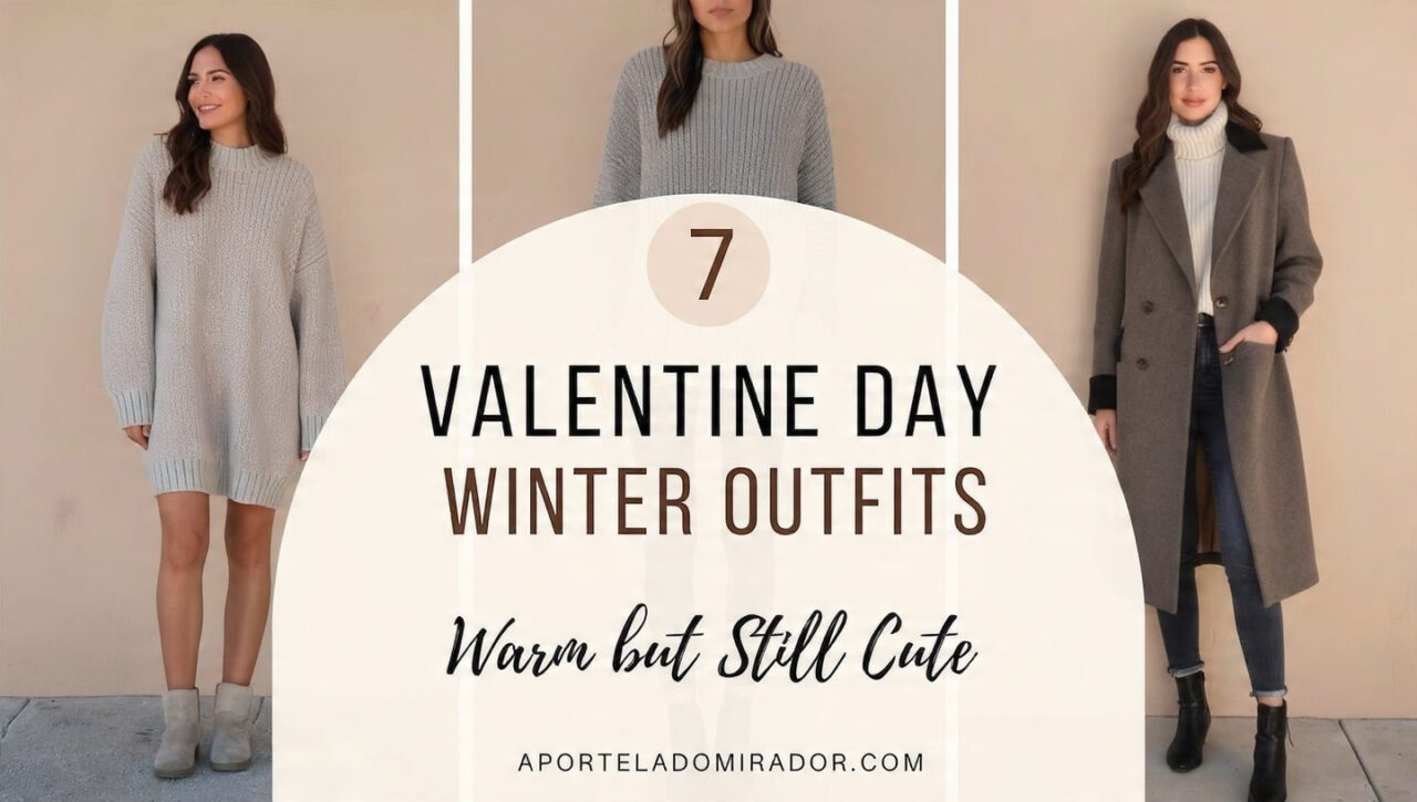 Valentine Day Winter Outfits That Are Warm but Still Cute