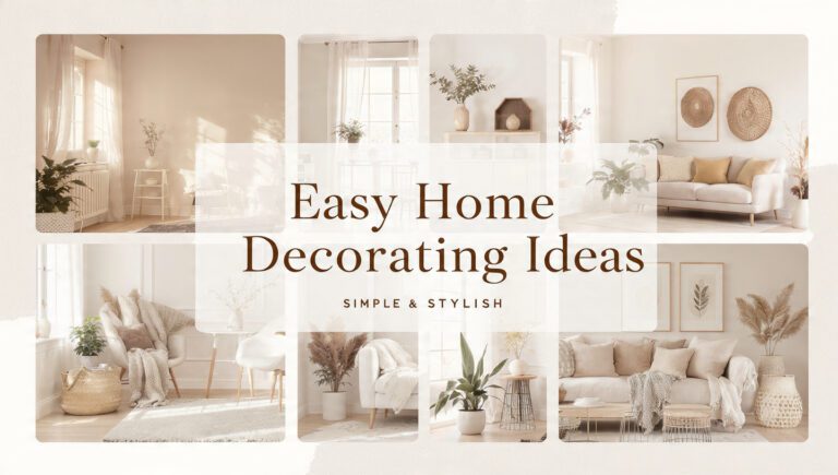 6 Easy Ways to Decorate Your Home