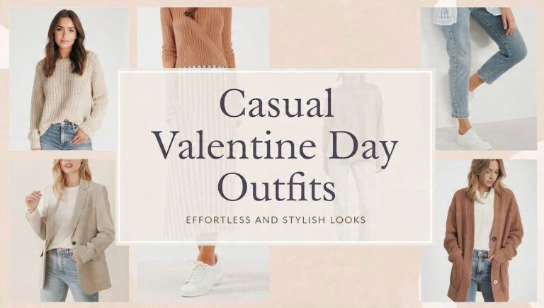 Casual Valentine Day Outfits That Feel Effortless and Stylish