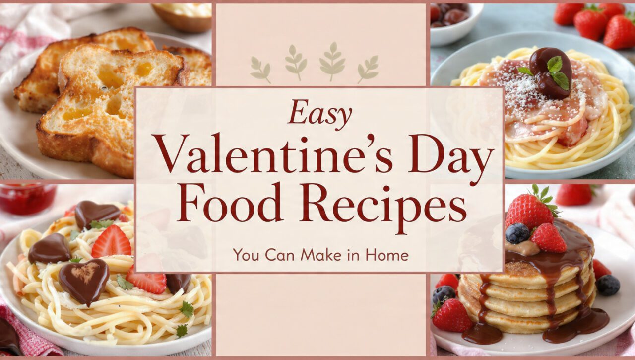 Easy Valentine’s Day Food Recipes You Can Make at Home