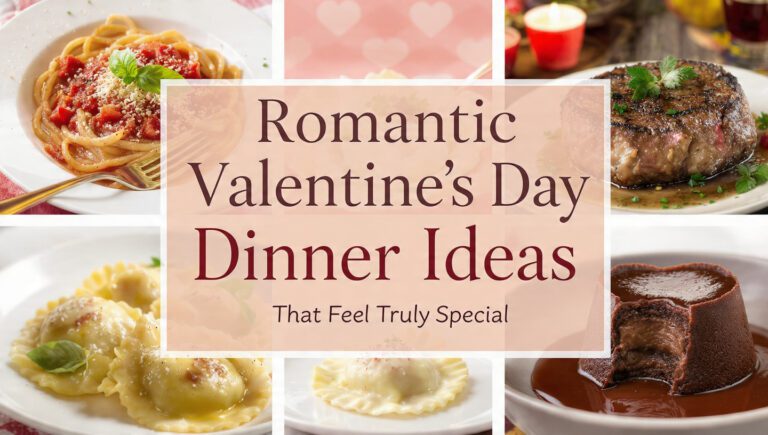 Romantic Valentine’s Day Dinner Food Ideas That Feel Special