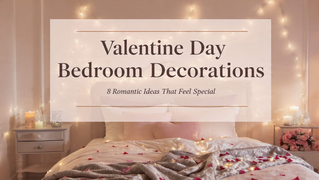Romantic Valentine Day Bedroom Decorations That Feel Special