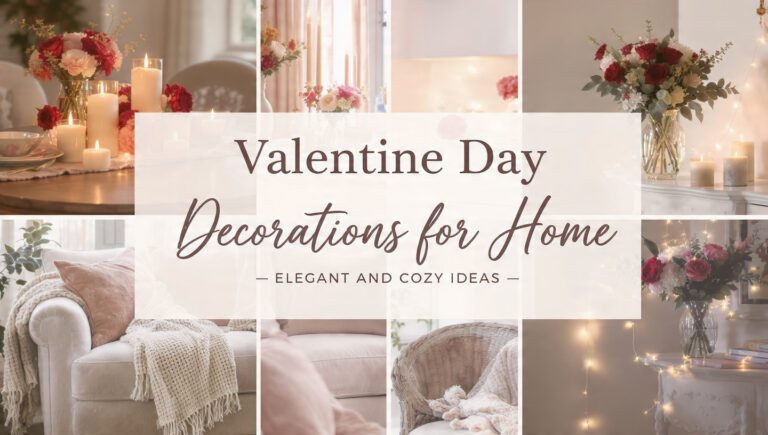 Valentine Day Decorations for Home That Look Elegant and Cozy
