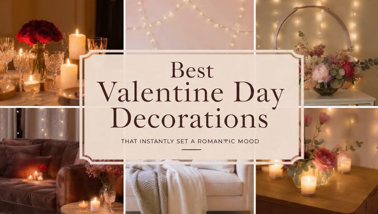 Best Valentine Day Decorations That Instantly Set a Romantic Mood