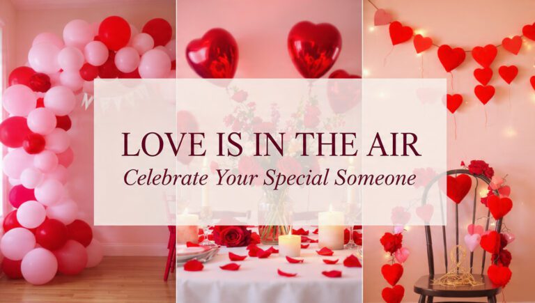 Valentine Day Party Decorations That Make the Celebration Pop