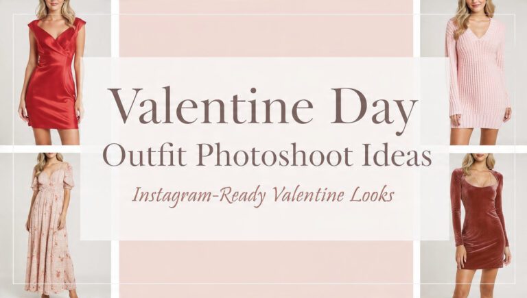 Valentine Day Outfits Photoshoot Ideas That Look Instagram-Ready